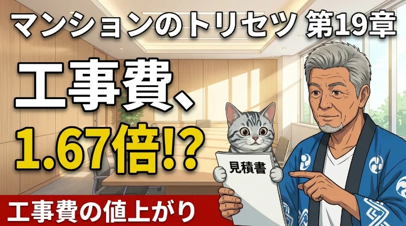 第19章 工事費、1.67倍!? 工事費の値上がり
